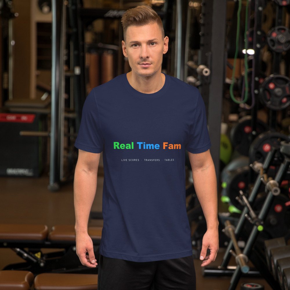 RealTimeFam Wordmark Tee Front