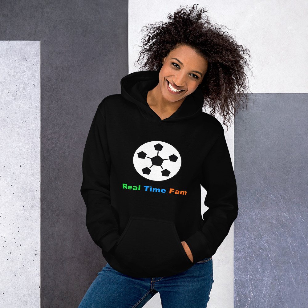 RealTimeFam Ball Hoodie Front