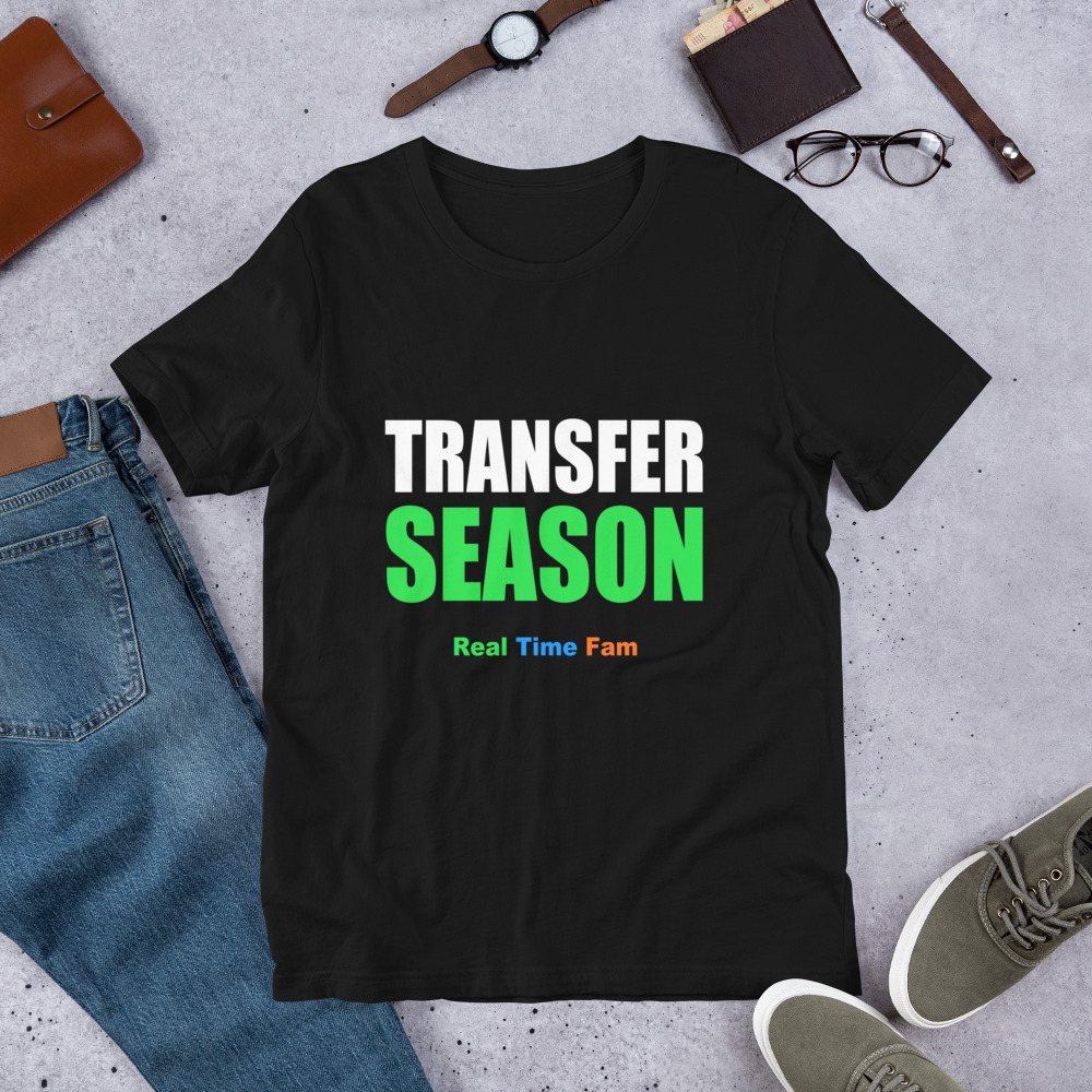 RealTimeFam Transfer Season Tee Front