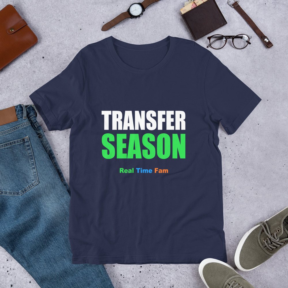 RealTimeFam Transfer Season Tee Front