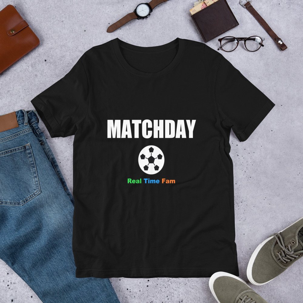 RealTimeFam Matchday Tee Front