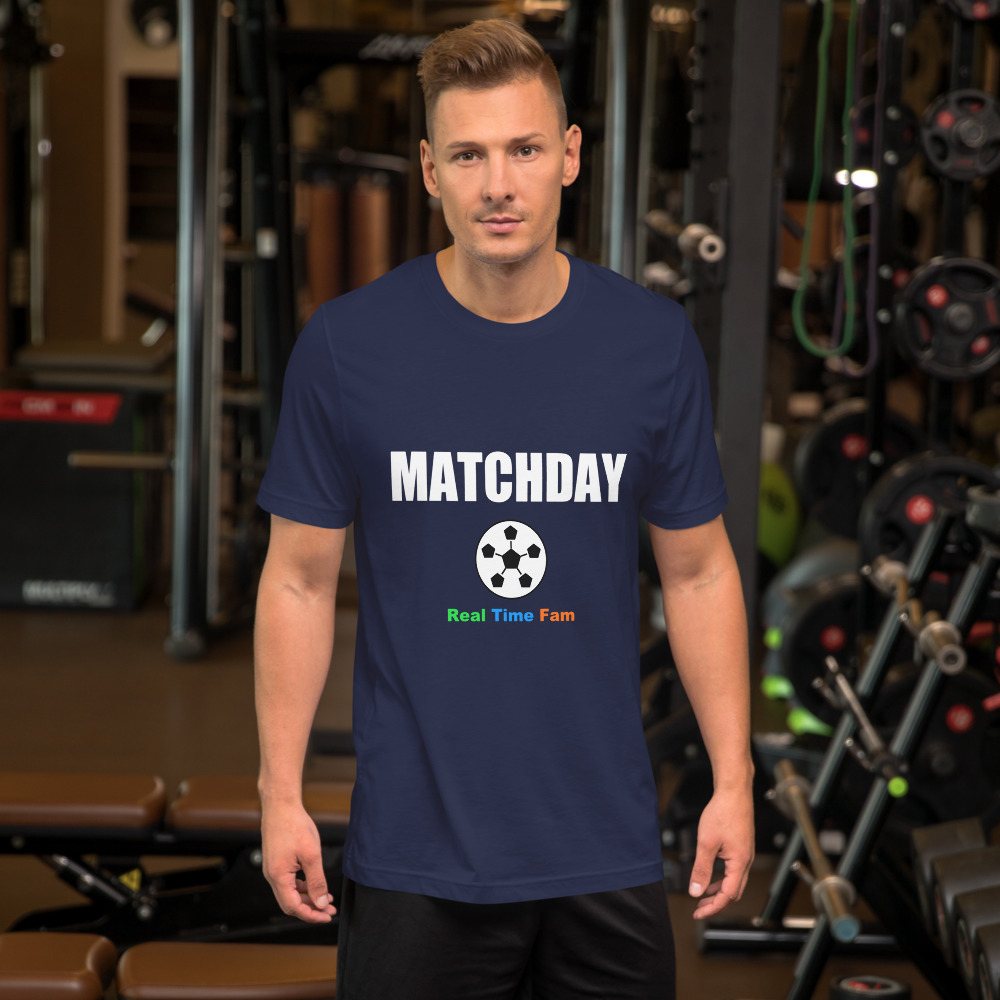 RealTimeFam Matchday Tee Front