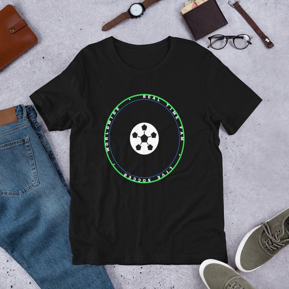 RealTimeFam Badge Tee Front