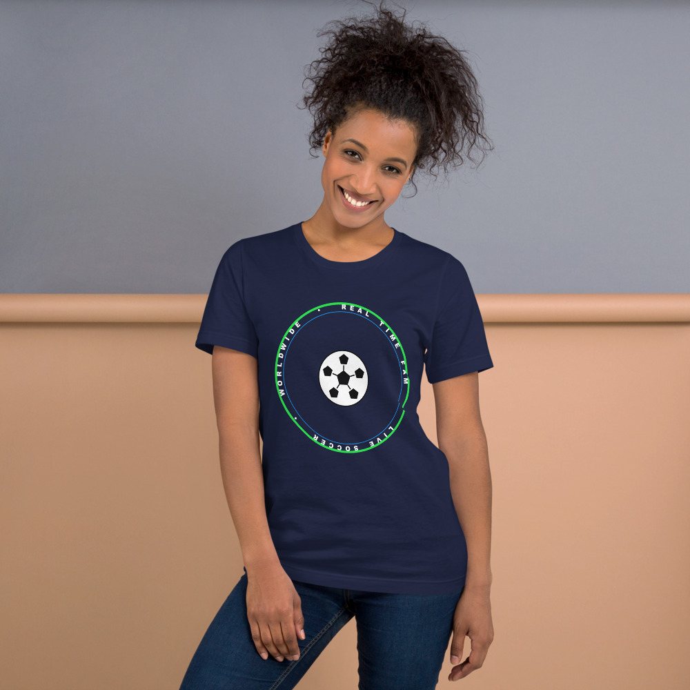 RealTimeFam Badge Tee Front