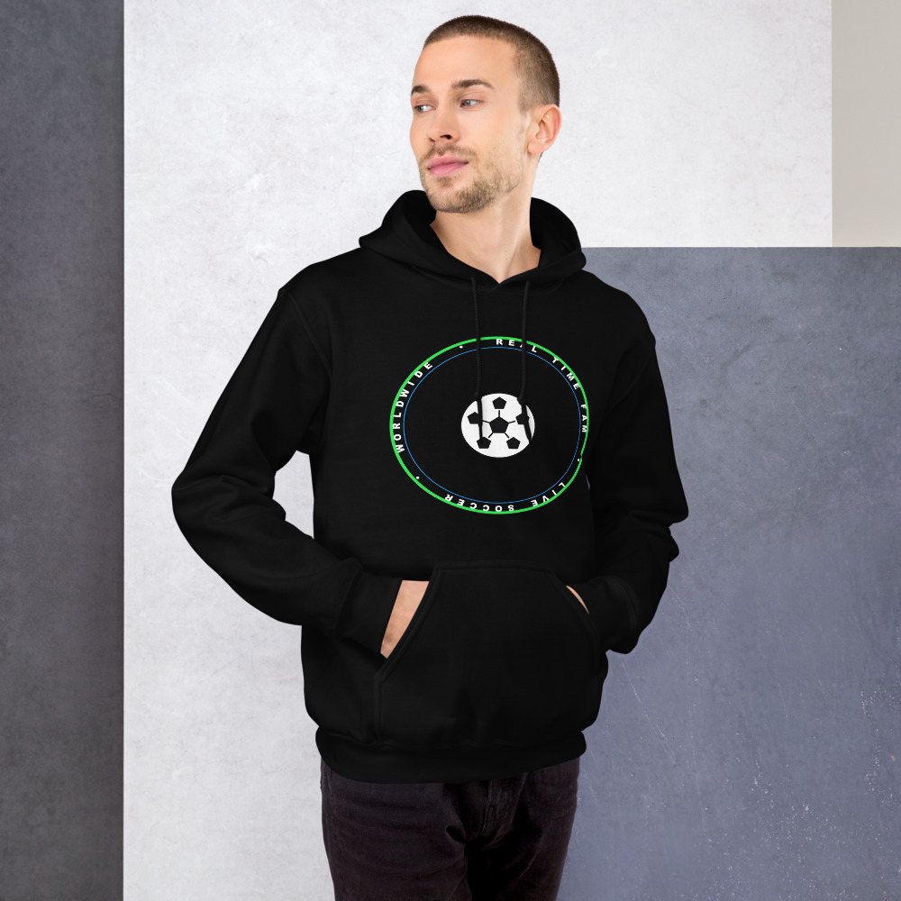RealTimeFam Badge Hoodie Front