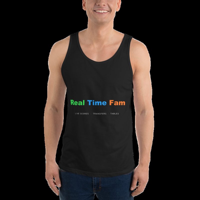 RealTimeFam Wordmark Tank Black