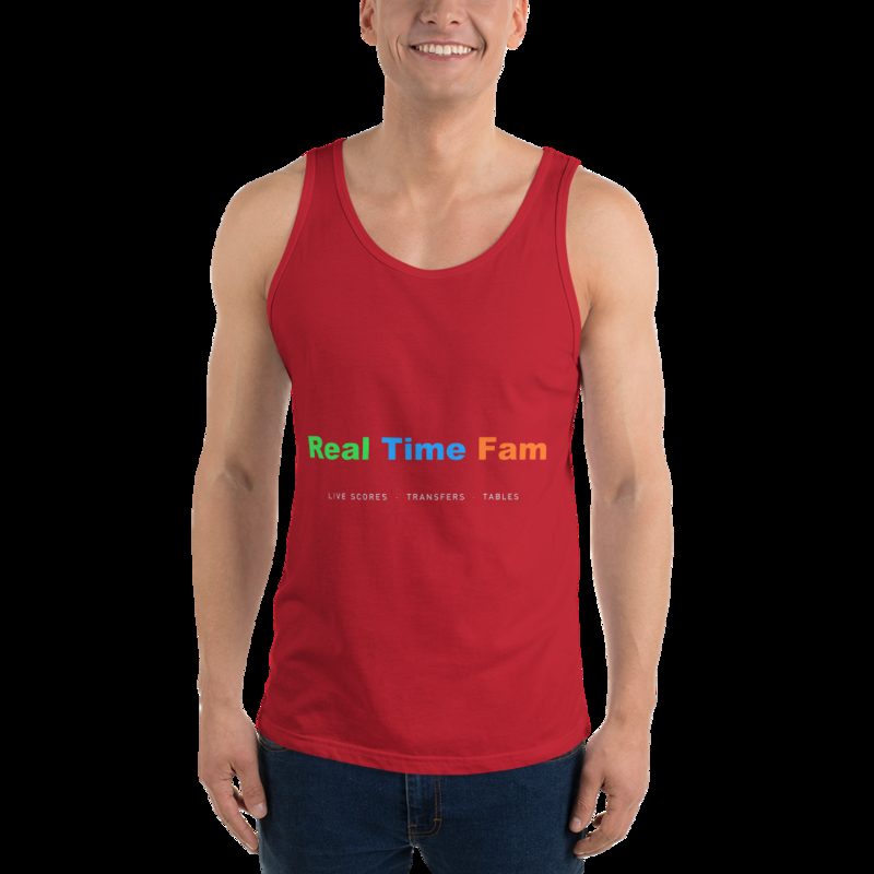 RealTimeFam Wordmark Tank Red
