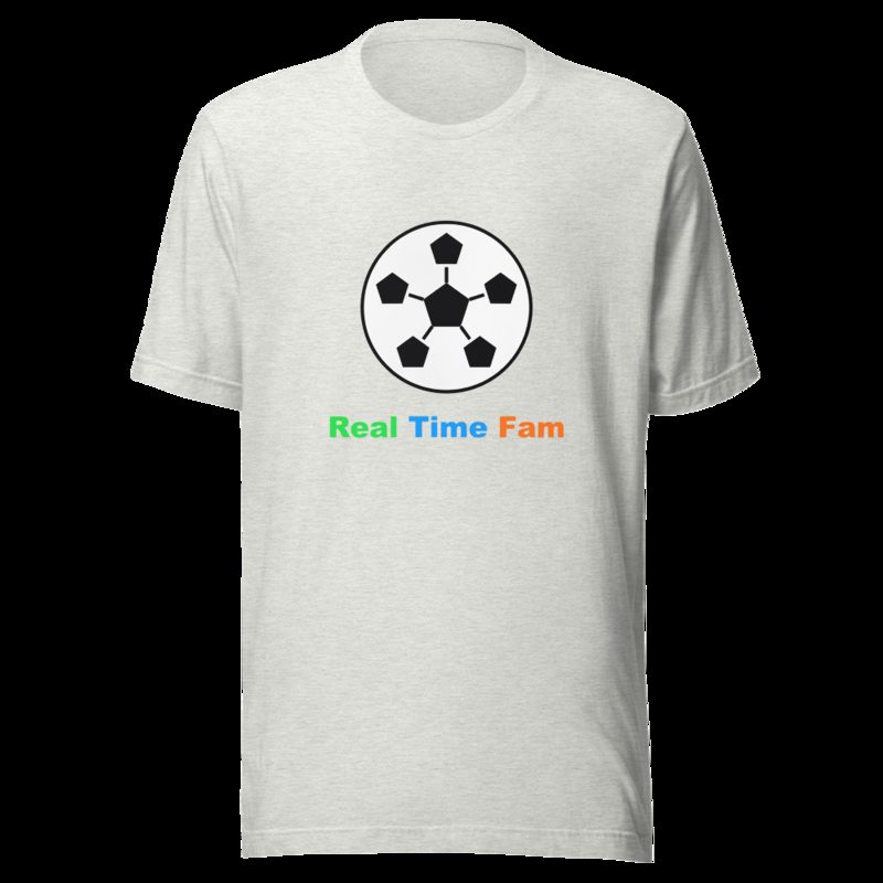 RealTimeFam Ball Tee Ash