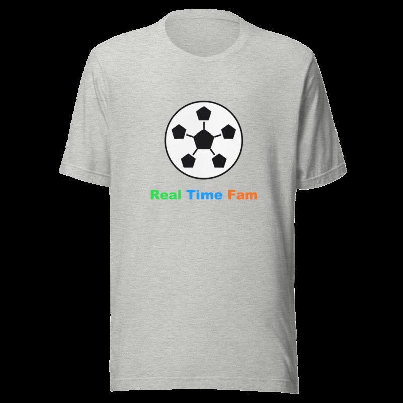 RealTimeFam Ball Tee Athletic Heather