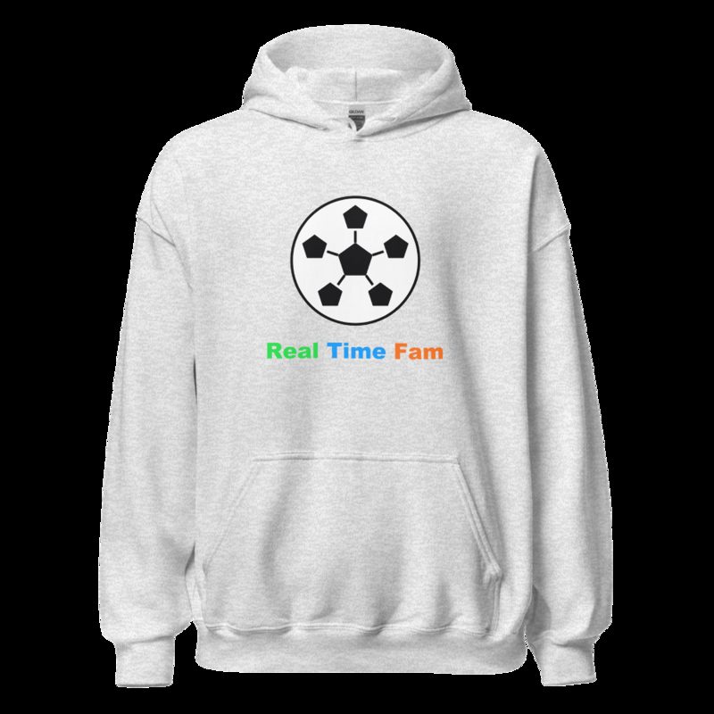 RealTimeFam Ball Hoodie Ash