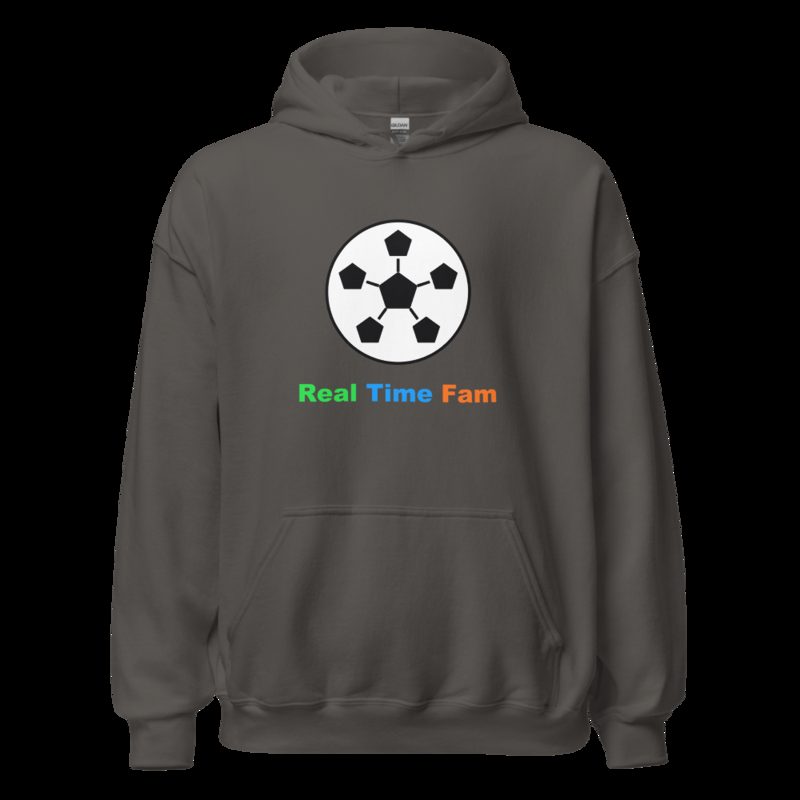 RealTimeFam Ball Hoodie Charcoal