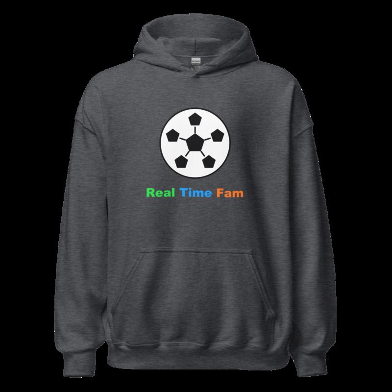 RealTimeFam Ball Hoodie Dark Heather