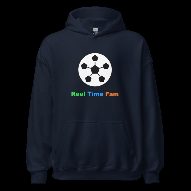 RealTimeFam Ball Hoodie Navy