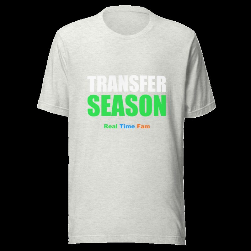 RealTimeFam Transfer Season Tee Ash