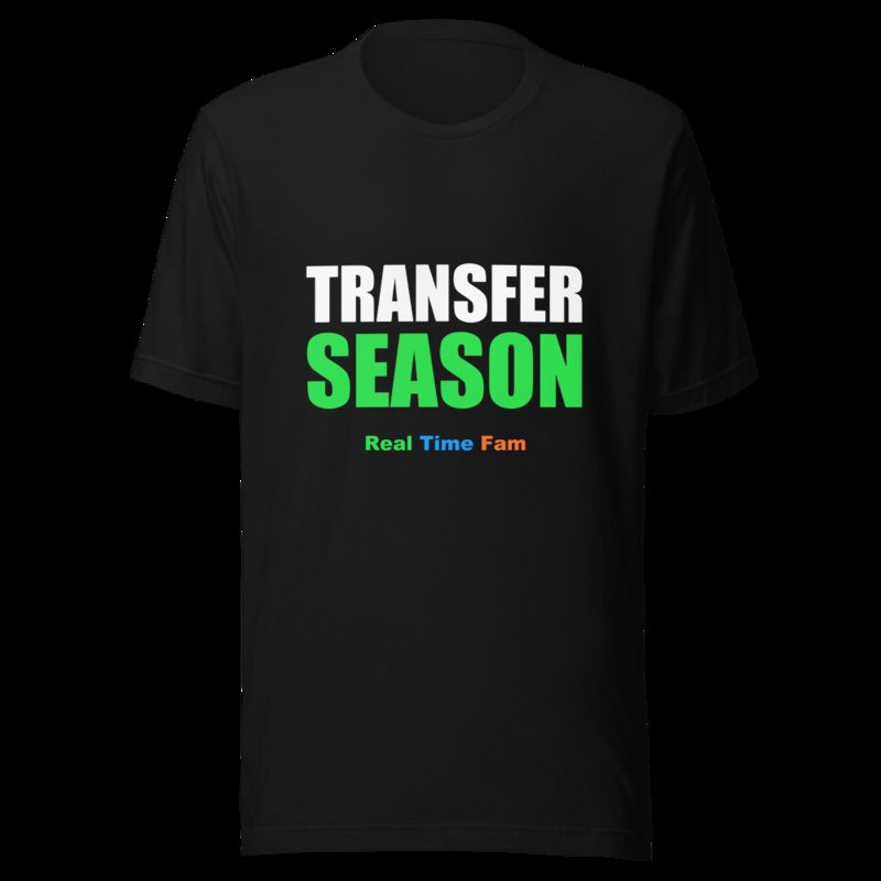 RealTimeFam Transfer Season Tee Black