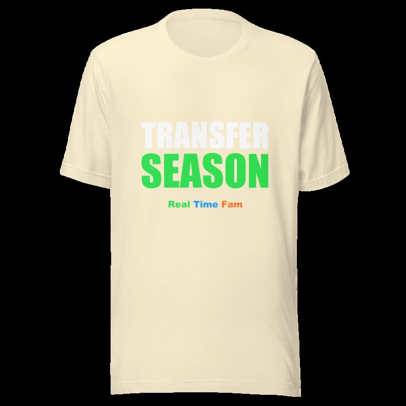 RealTimeFam Transfer Season Tee Natural