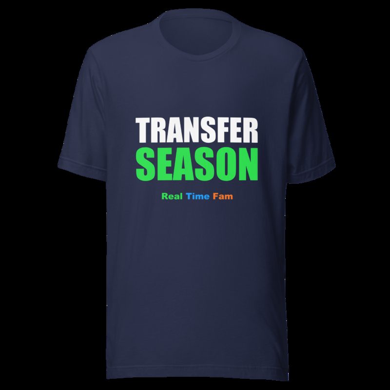 RealTimeFam Transfer Season Tee Navy