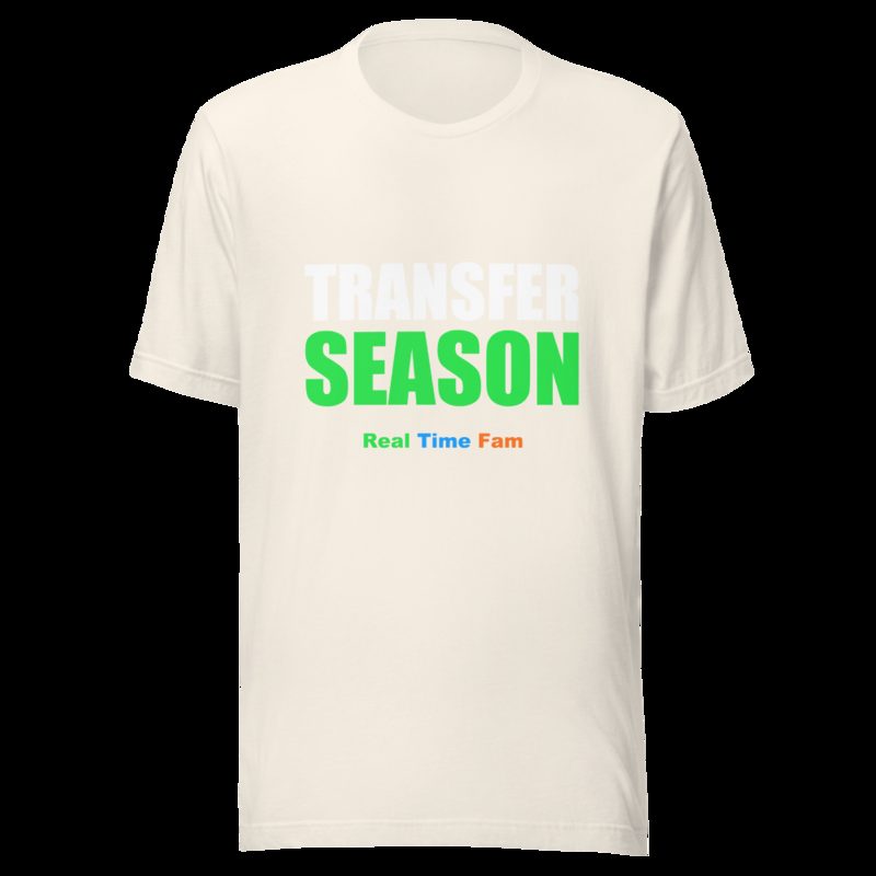 RealTimeFam Transfer Season Tee Vintage White
