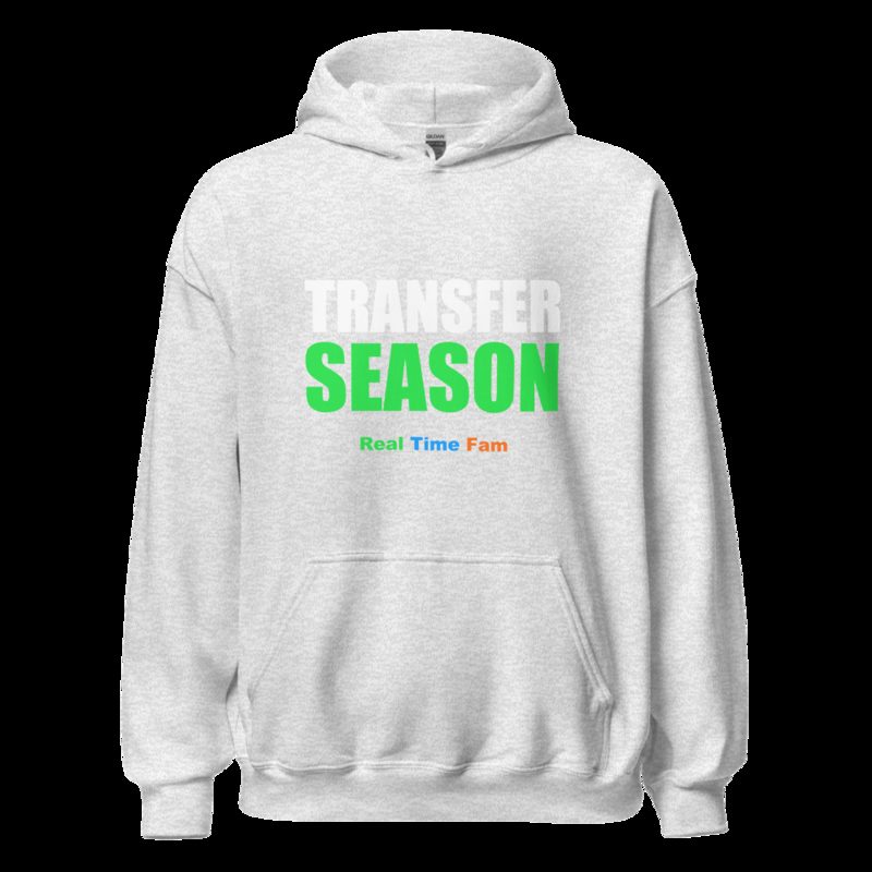 RealTimeFam Transfer Season Hoodie Ash