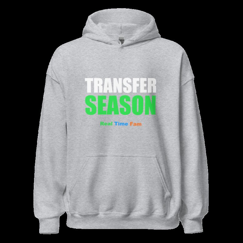 RealTimeFam Transfer Season Hoodie Sport Grey