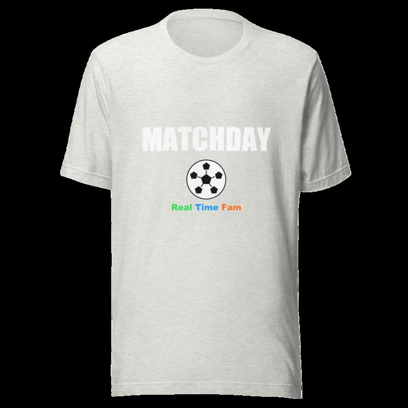 RealTimeFam Matchday Tee Ash