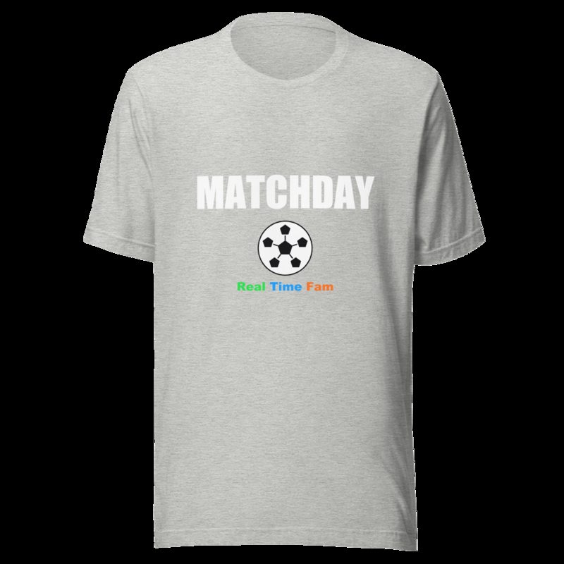 RealTimeFam Matchday Tee Athletic Heather