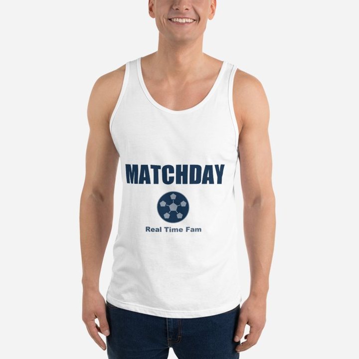 RealTimeFam Matchday Tank in White