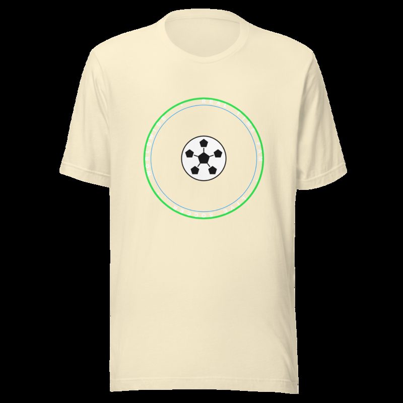 RealTimeFam Badge Tee Natural