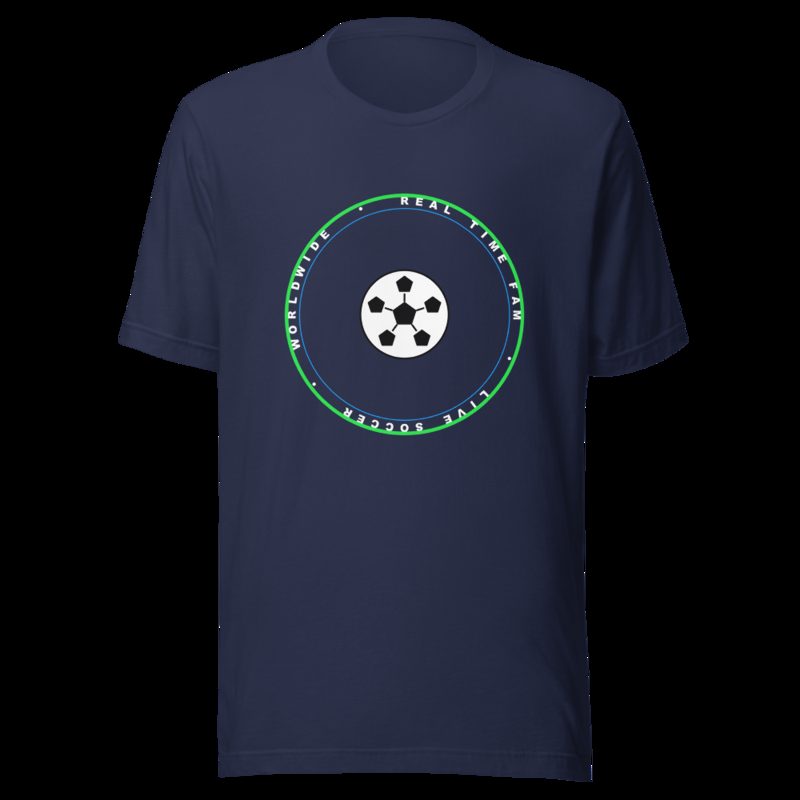 RealTimeFam Badge Tee Navy