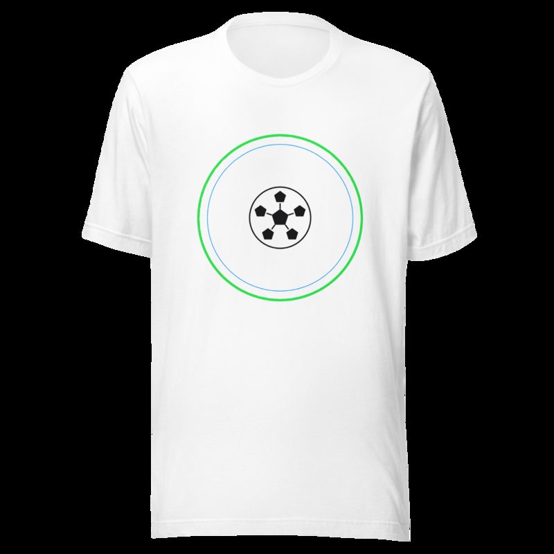 RealTimeFam Badge Tee White