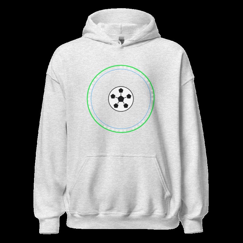RealTimeFam Badge Hoodie Ash