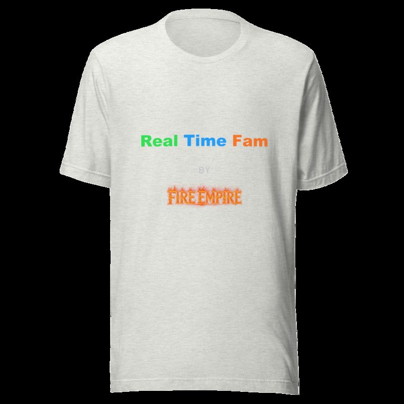RealTimeFam By Fire Empire Tee Ash