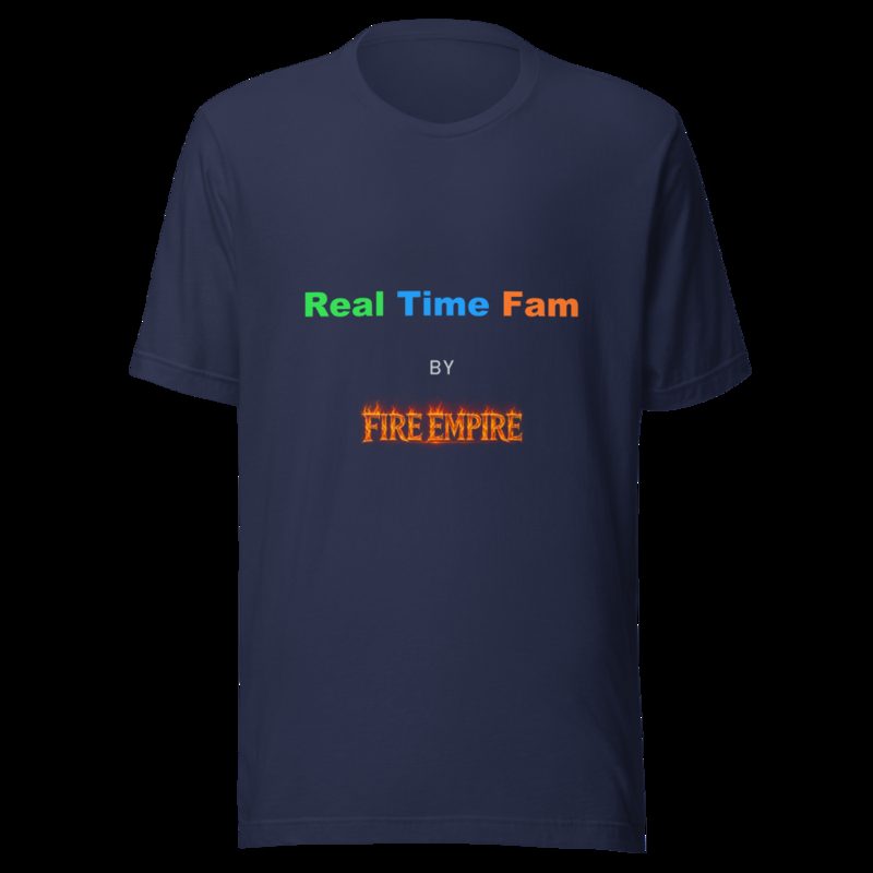 RealTimeFam By Fire Empire Tee Navy