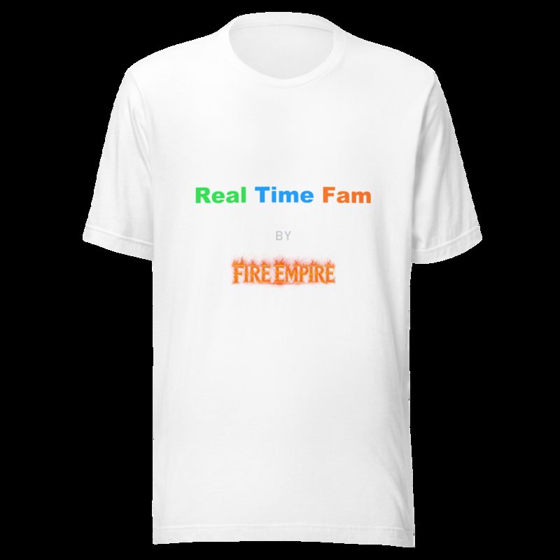 RealTimeFam By Fire Empire Tee White