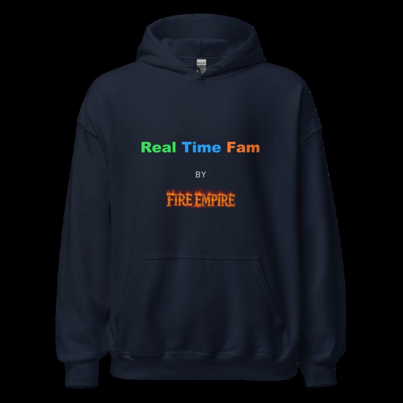 RealTimeFam By Fire Empire Hoodie Navy