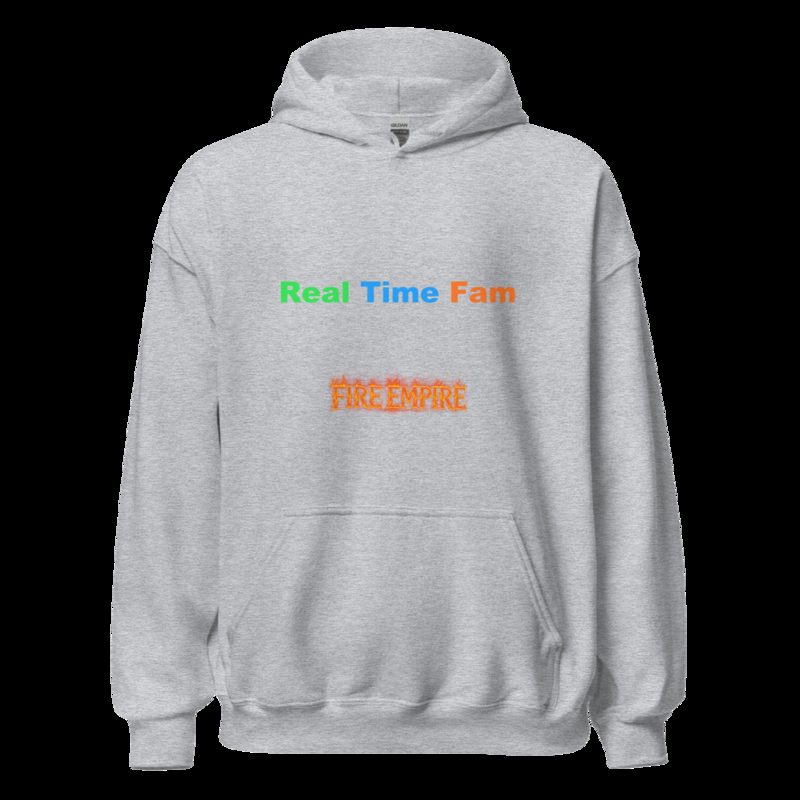 RealTimeFam By Fire Empire Hoodie Sport Grey