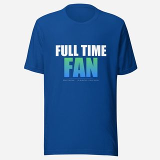 RealTimeFam Full Time Fan Tee True Royal
