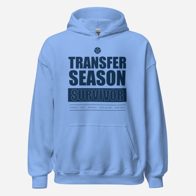 RealTimeFam Transfer Season Survivor Matchday Hoodie Carolina Blue