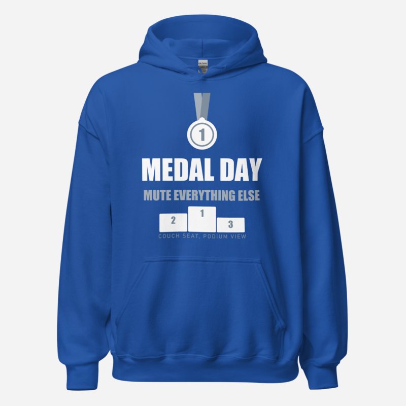 RealTimeFam Medal Day - Mute Everything Else Game Night Hoodie