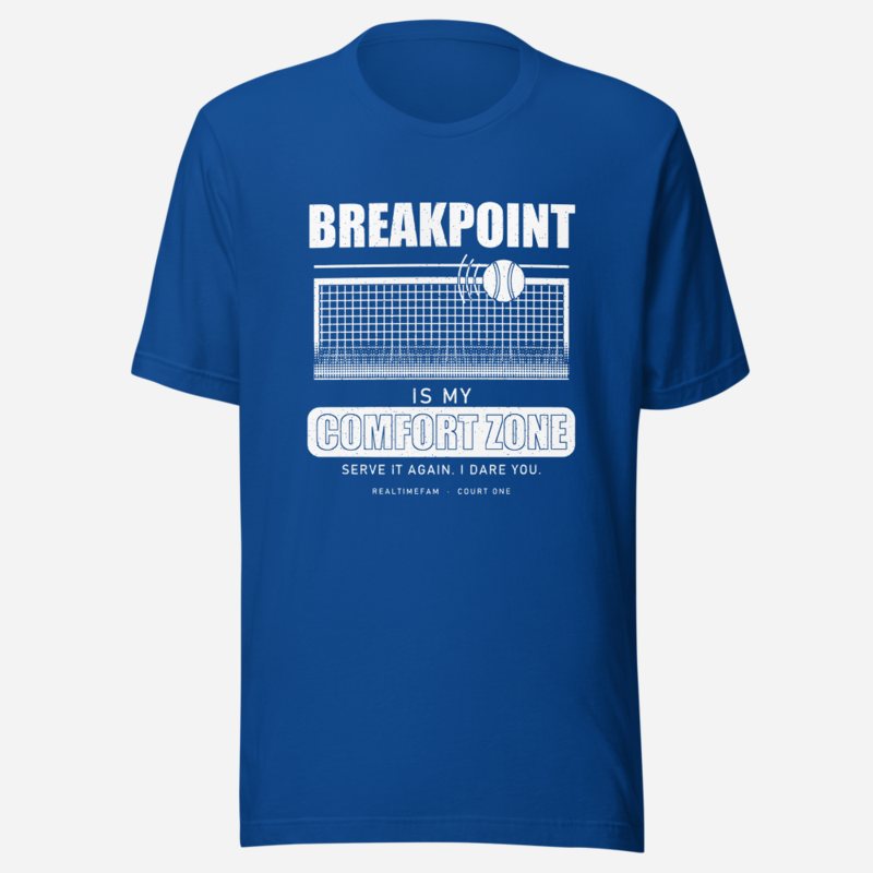 RealTimeFam Breakpoint Comfort Zone Fan Zone Tee