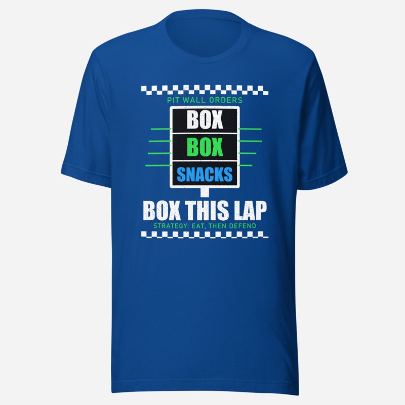 RealTimeFam Box This Lap Fan Zone Tee