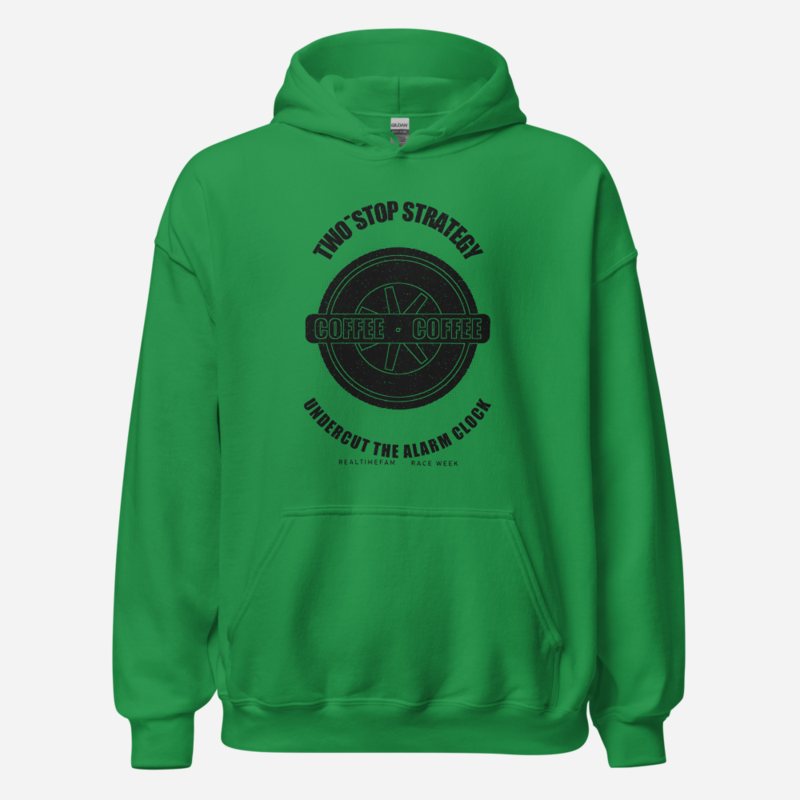 RealTimeFam Two-Stop Strategy Fan Zone Hoodie Irish Green