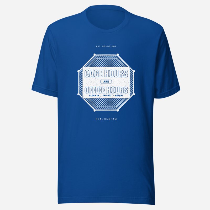 RealTimeFam Cage Hours Office Hours Fan Zone Tee