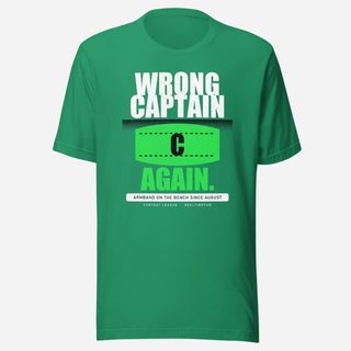 RealTimeFam Wrong Captain Again Fan Zone Tee Kelly