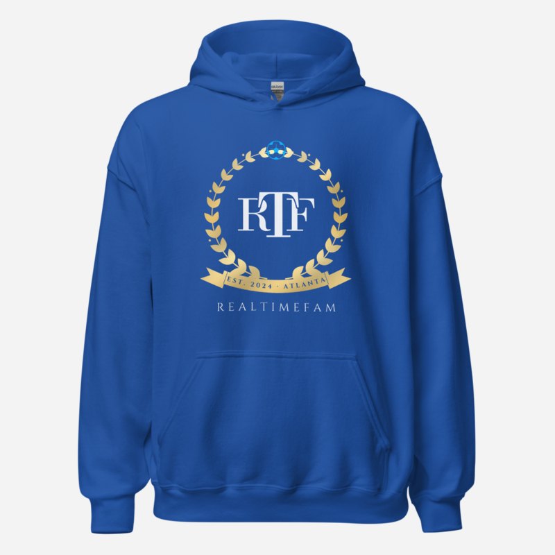 RealTimeFam Maison Crest Hoodie Royal