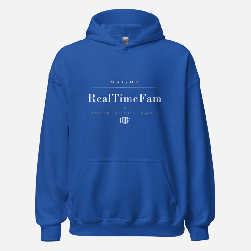 RealTimeFam Maison Signature Hoodie Royal