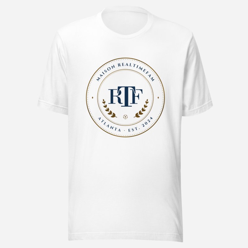 RealTimeFam Maison Medallion Tee in White