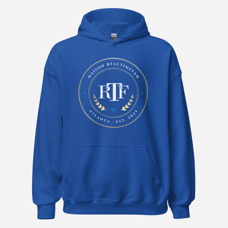 RealTimeFam Maison Medallion Hoodie Royal