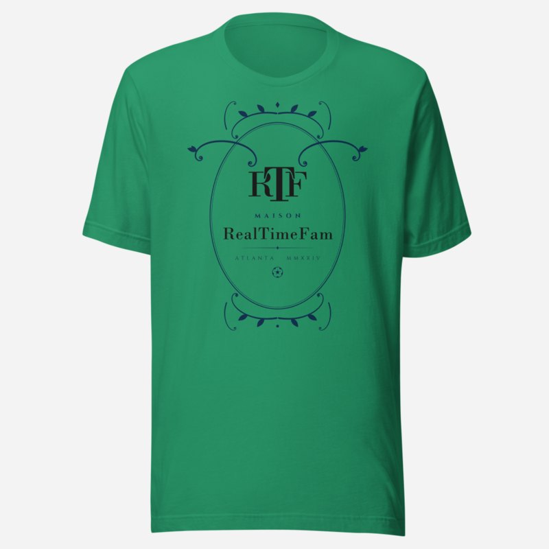 RealTimeFam Maison Baroque Cartouche Tee Kelly
