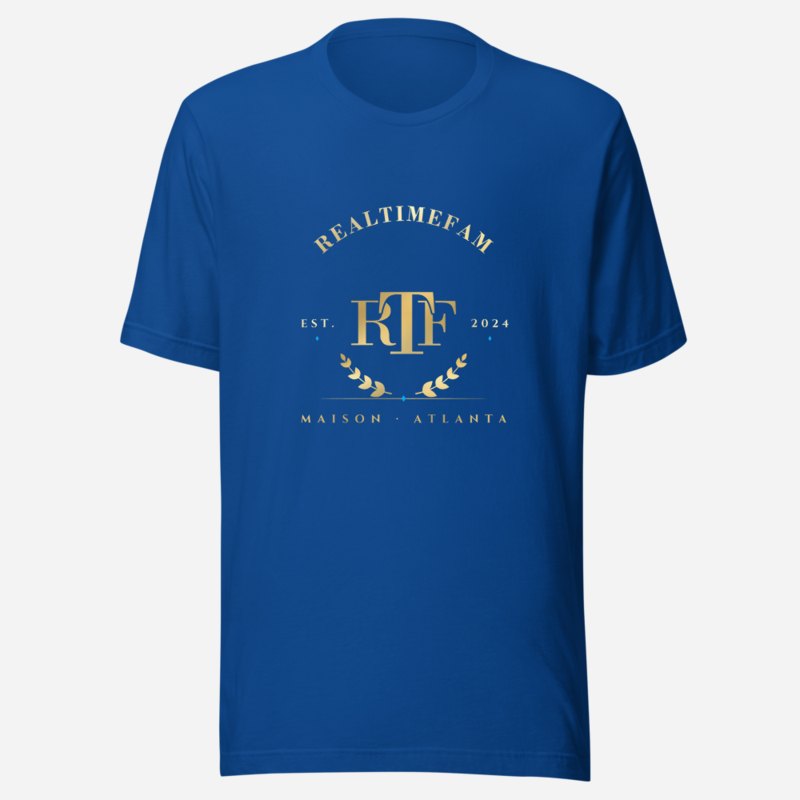 RealTimeFam Maison Heritage Arch Tee True Royal